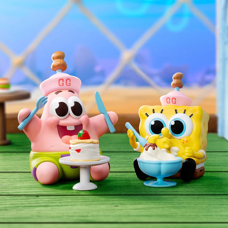 Officiële POP MART SpongeBob Beste Vrienden Serie Figuren – Verrassende Mystery Box Collectie