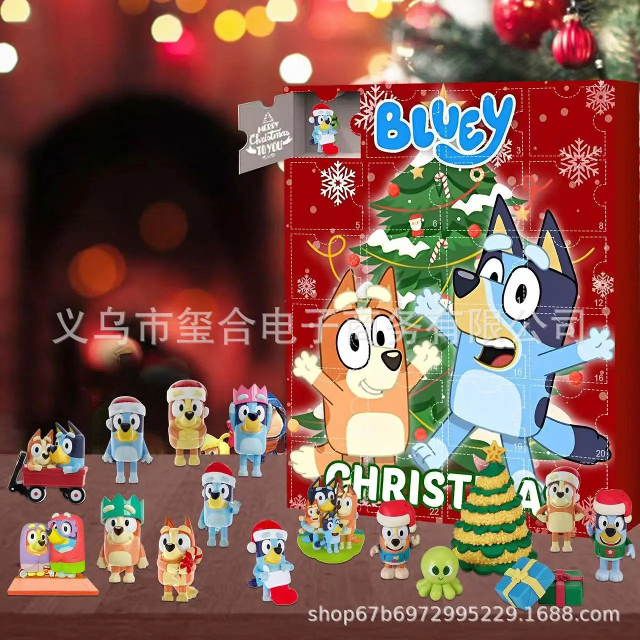 Bluey Adventskalender Surprise Blind Box 24 dagen 2025