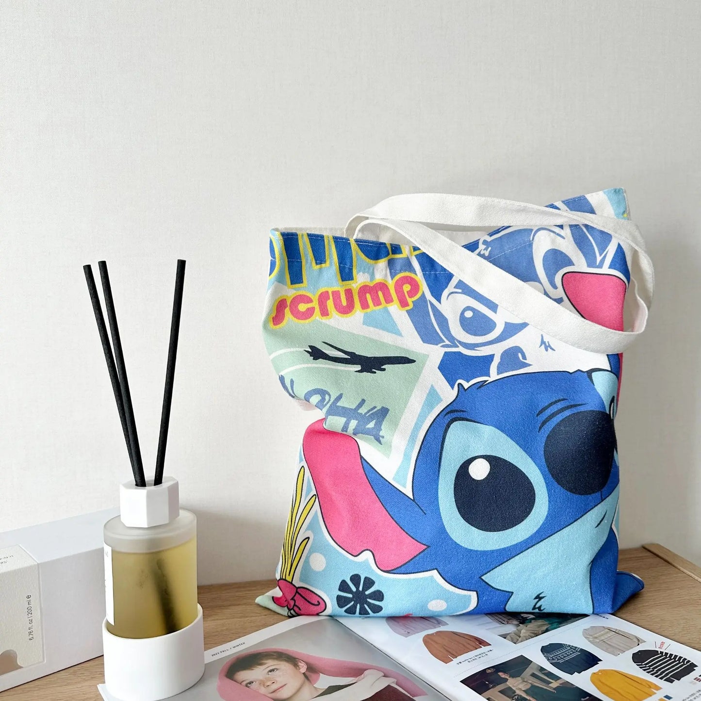 Schattige Disney Lilo & Stitch Canvas Tas