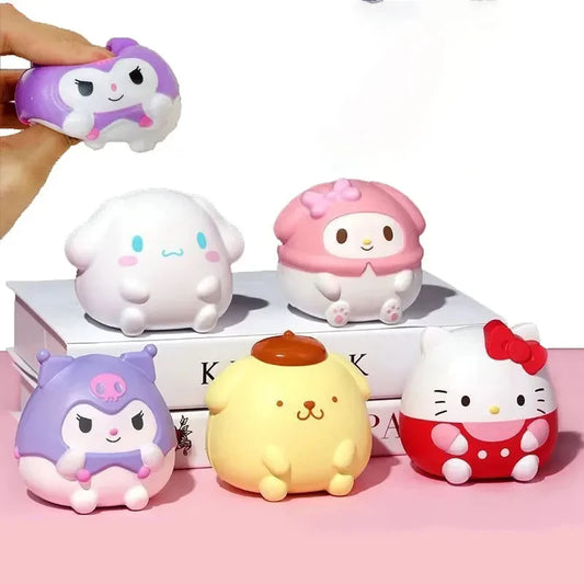 Kawaii Sanrio Squishy Stressbal voor Ontspanning en Plezier