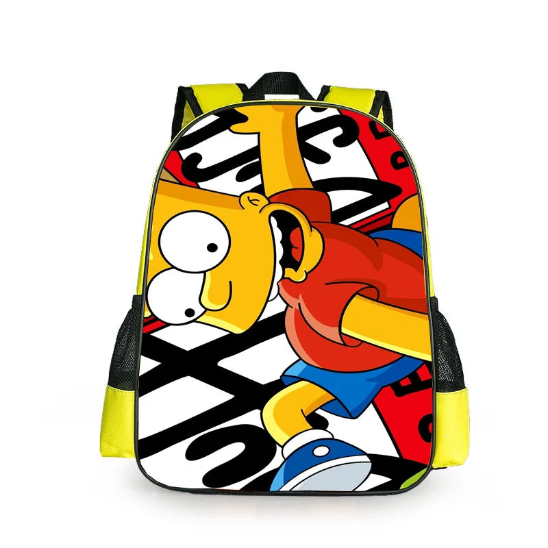The Simpsons Schooltas Bart Simpson Creatieve Studenten Tas
