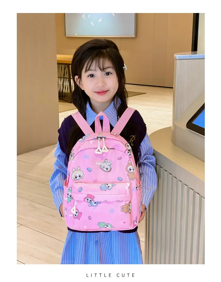 Labubu Crossbody Rugzak Voor Kinderen – Grote Capaciteit