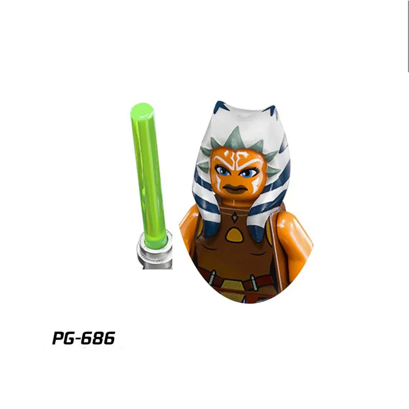 Star Wars Blokken Set met Boba Fett en Ahsoka Bouwplezier