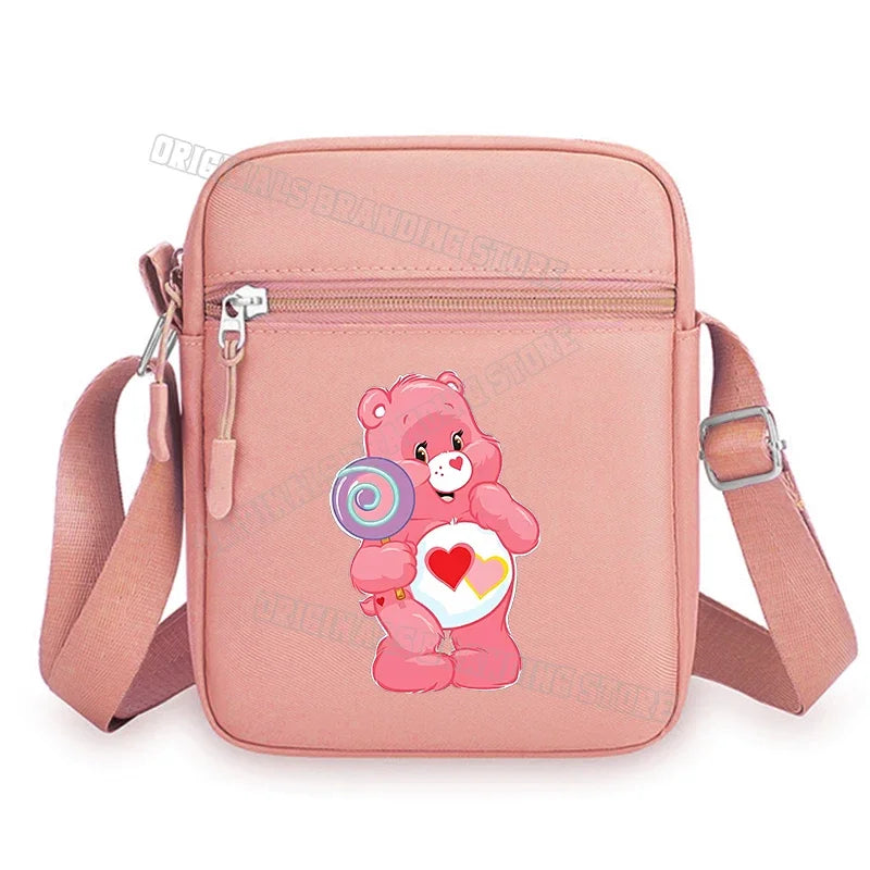 Schoudertas Care Bears Kawaii Canvas Crossbody Voor Dames