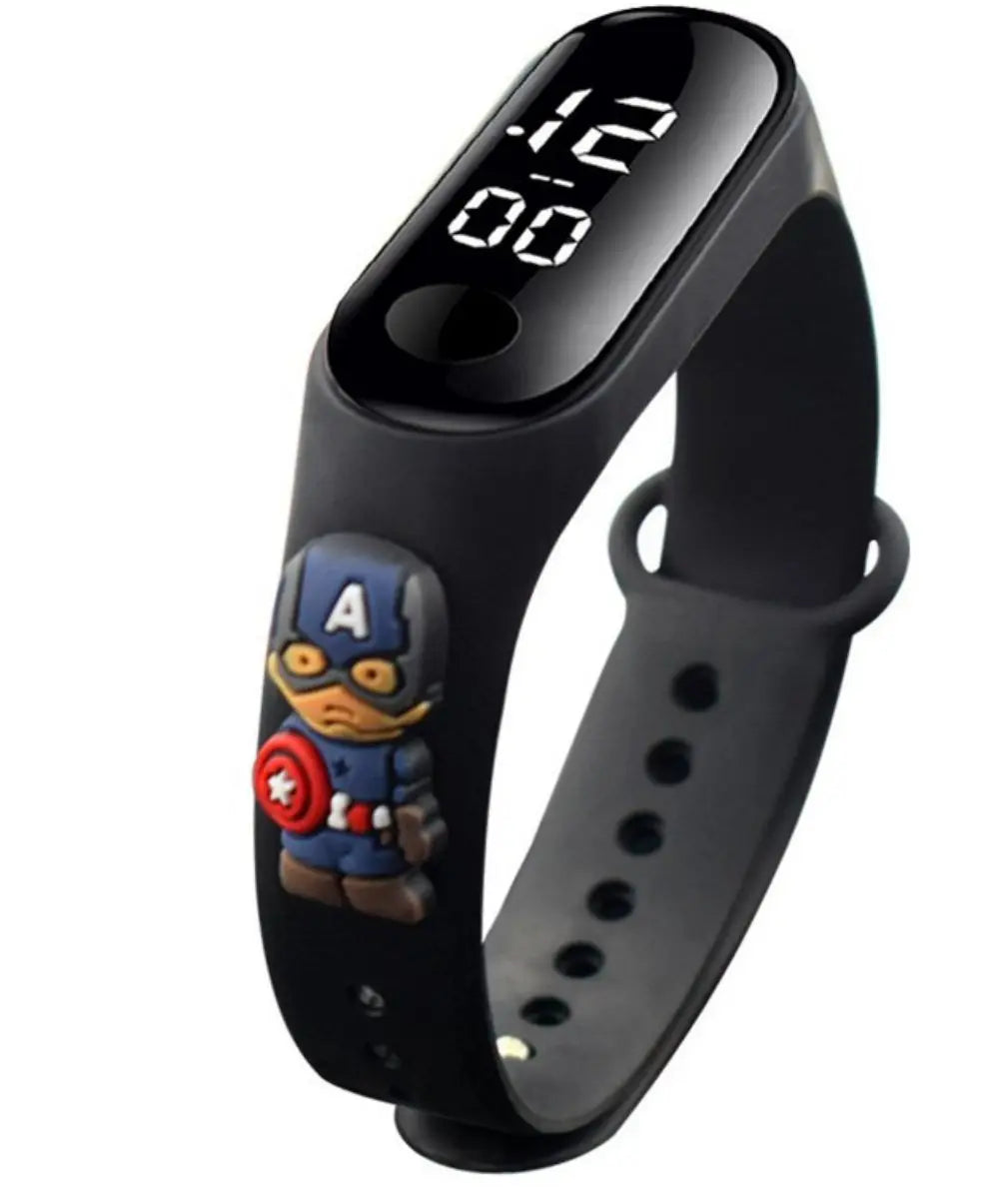 Marvel Spider-Man Kinderhorloge Waterdicht LED Display