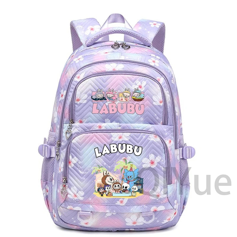 Schattige Labubu Rugzak voor Kinderen - Waterdicht Ontwerp
