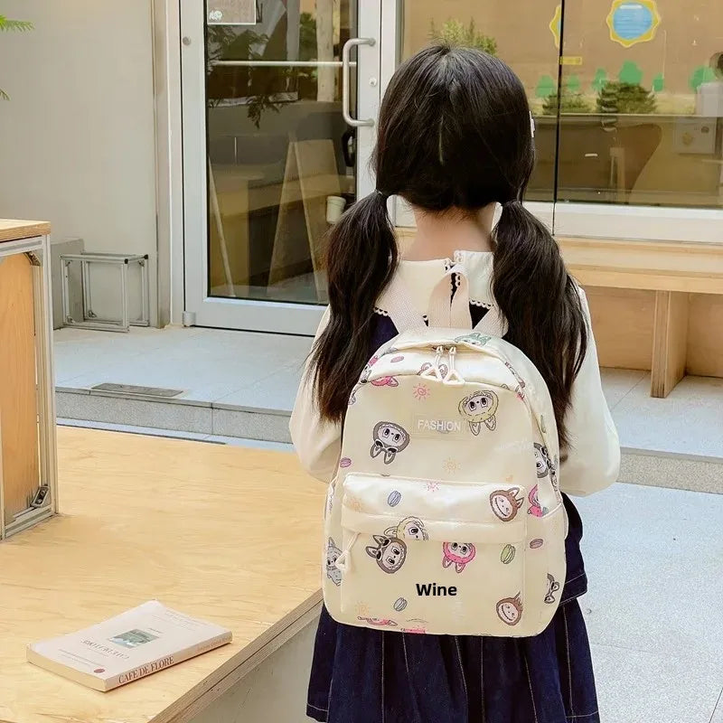 Labubu Crossbody Rugzak Voor Kinderen – Grote Capaciteit