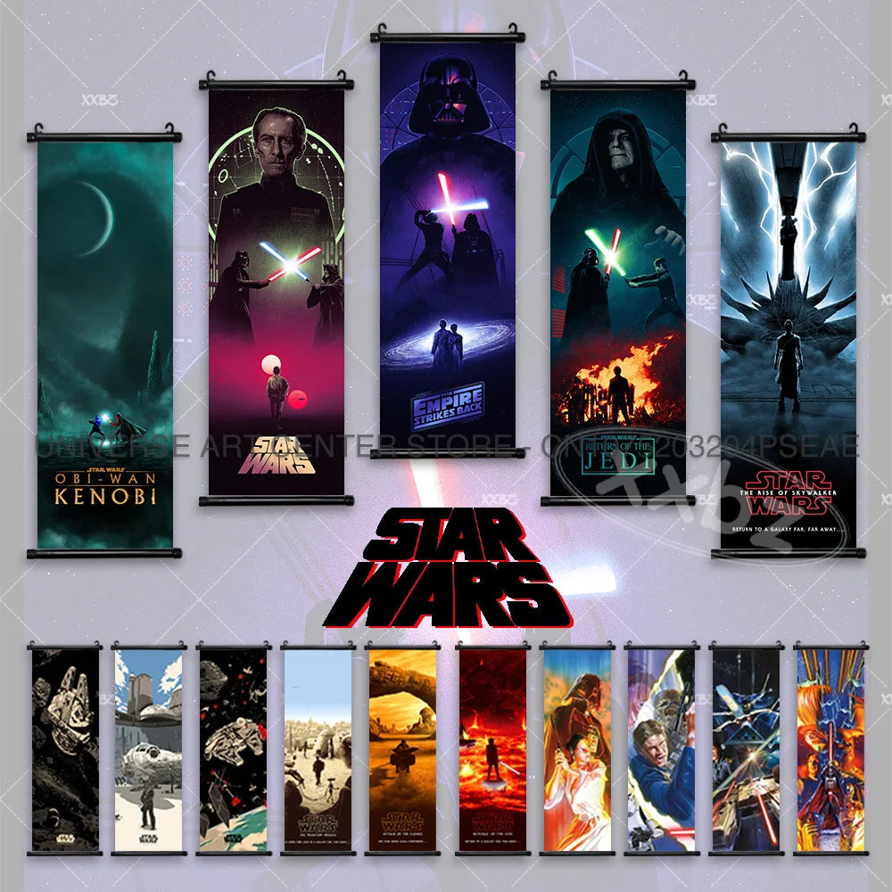 Star Wars Poster Wanddecoratie Anakin Skywalker en Yoda