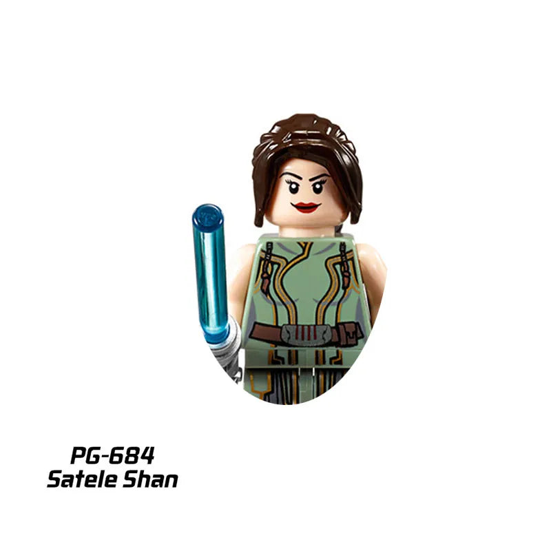 Star Wars Blokken Set met Boba Fett en Ahsoka Bouwplezier