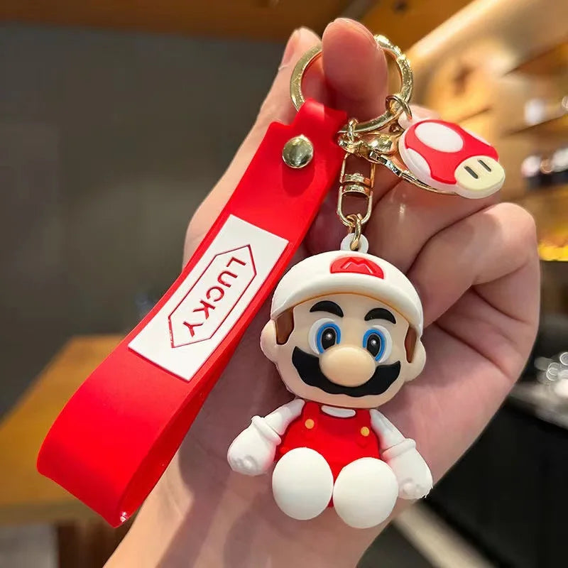 Sleutelhanger Super Mario Figuren Set Met Poppen Voor Tas