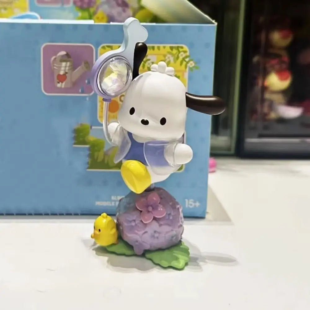 MINISO Kawaii Pochacco Figuren – Schattige Decoratie Voor Meisjes
