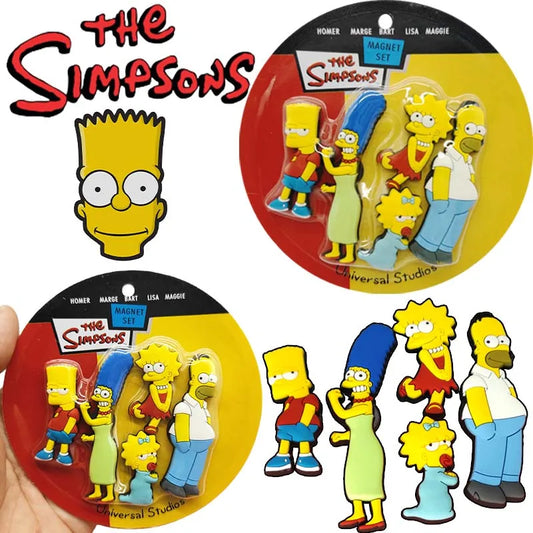5 Stuks Simpsons Homer Magneten voor Persoonlijke Decoratie
