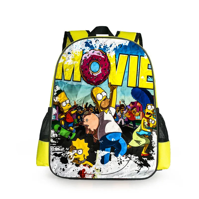 The Simpsons Schooltas Bart Simpson Creatieve Studenten Tas
