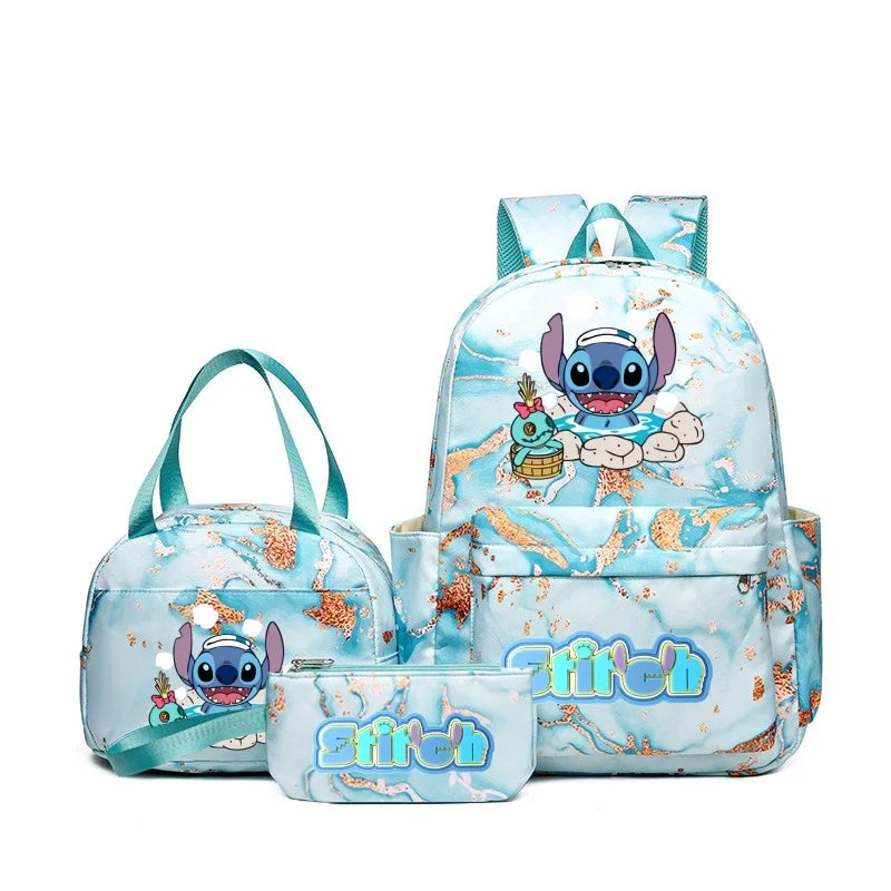 Disney Lilo & Stitch Rugzak Set 3delig – Grote Capaciteit