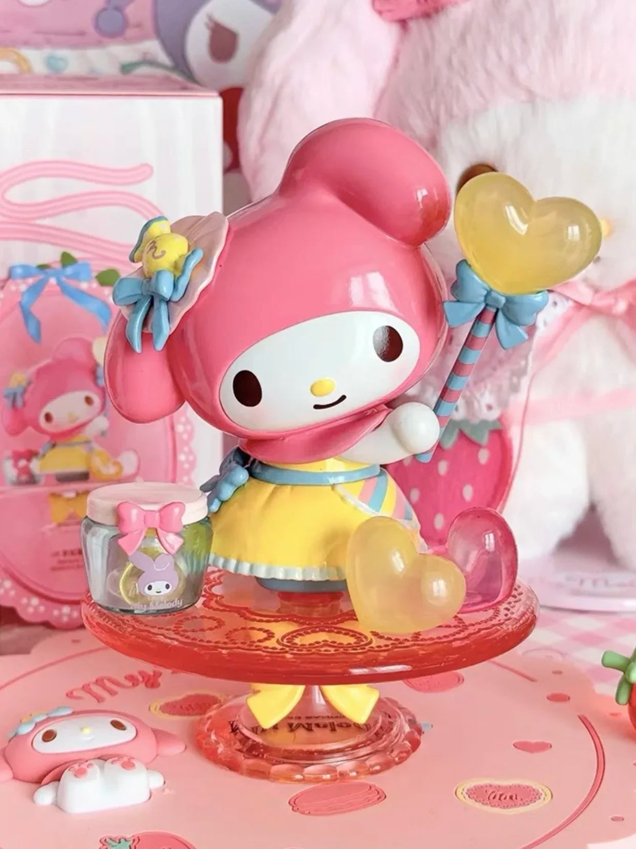 Miniso My Melody Mysterieuze Blinddoos Ornamenten – Schattige Actiefiguren voor Trendy Cadeaus