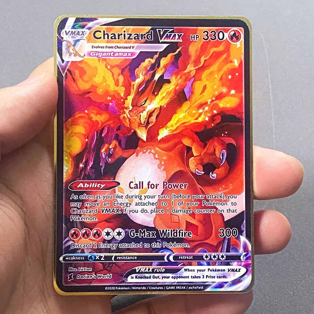 Metalen Pokémon Kaart (Engels)