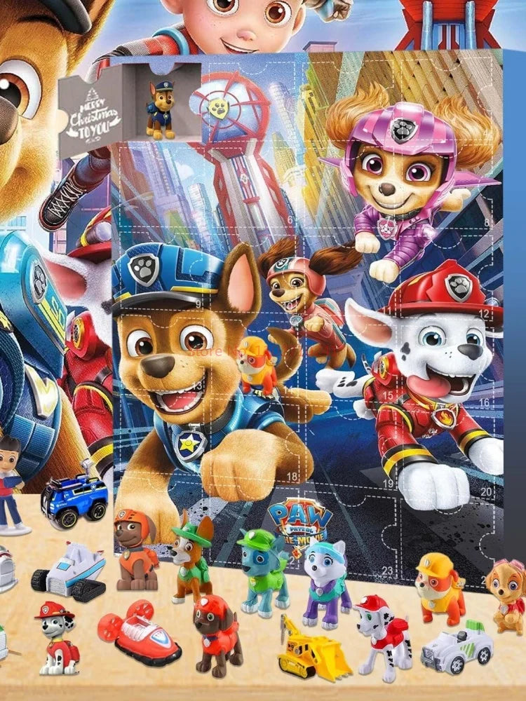 Paw Patrol Adventskalender Met Figuren Voor Kinderen