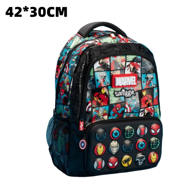Smiggle Spider-Man School Bag Met Lunch Set Voor Kinderen