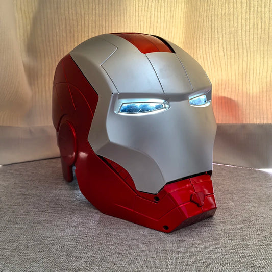 Iron Man Helm Met LED Licht Marvel Cosplay Voor Kinderen En Volwassenen