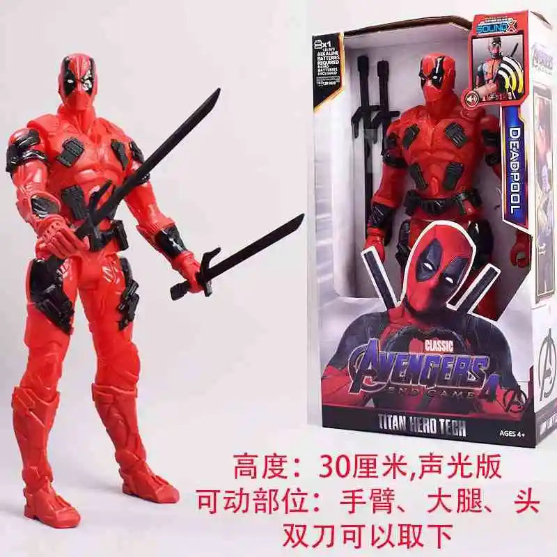 30cm Marvel Avenger Actiefiguren Speelgoed Met Geluid En Licht