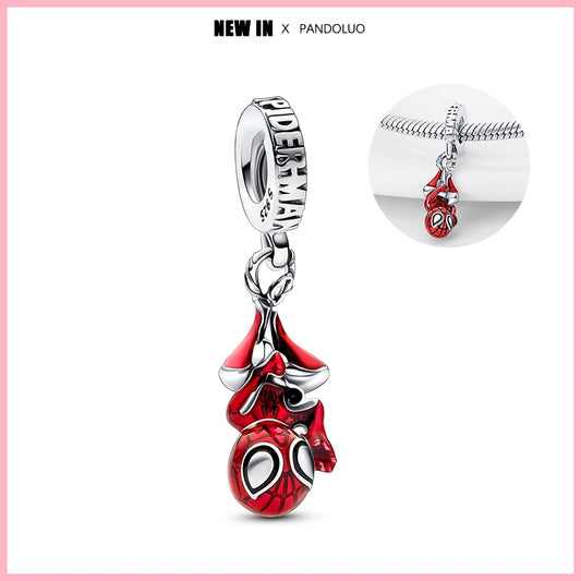 Hanging Spiderman Charm Beads voor Beaded Armband Vrouwen