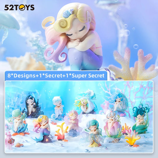 Officiële 52TOYS Blind Box Zeeslaapfee – Schattige Verzamelfiguur voor Bureau Decoratie