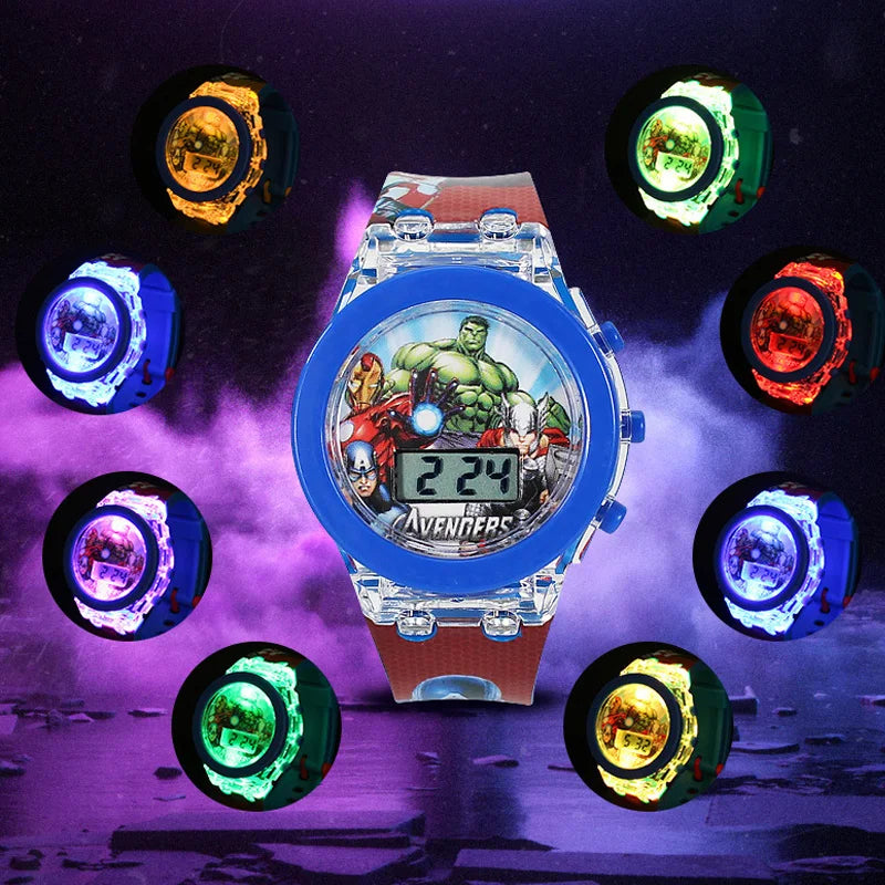 Spiderman Kinderen Horloges Met Licht Voor Jongens En Meisjes