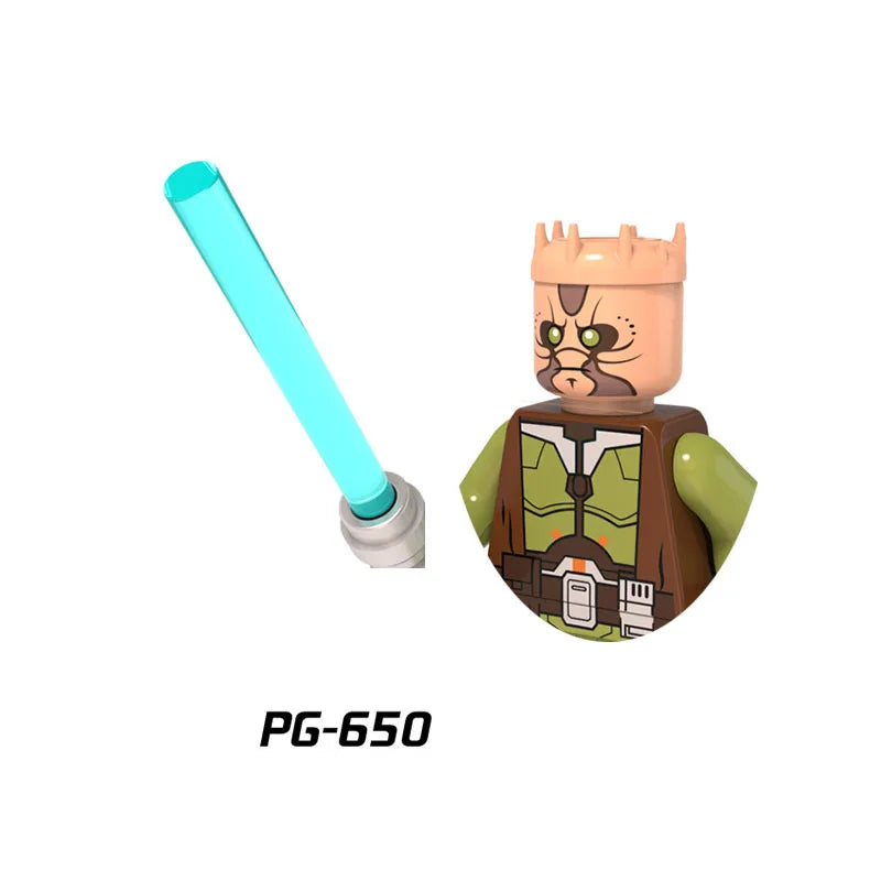 Star Wars Blokken Set met Boba Fett en Ahsoka Bouwplezier