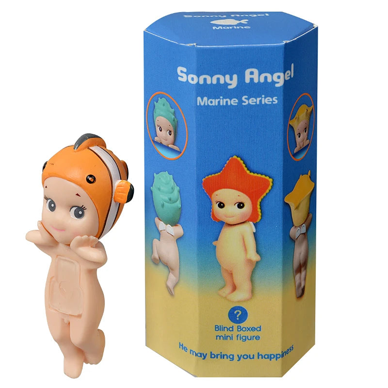 Bandai Nieuwe Engel Fruit Dierenserie Blind Box Animefiguur – Schattige Hippie Pop Voor Kinderen