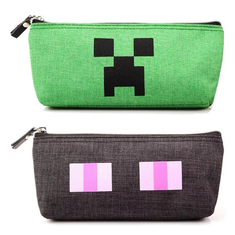 Potloodetui Minecraft Met Rits Cartoon Ontwerp Voor School