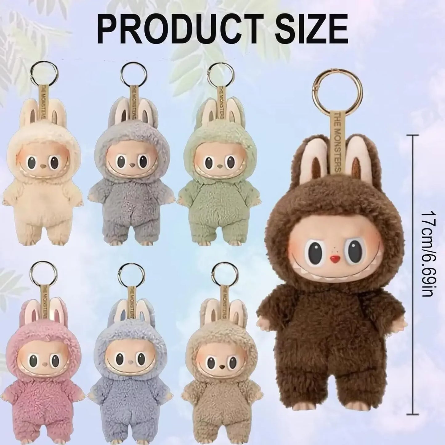 MINISO Labubu The Monsters Heartbeat Macaron – Schattige Figuren Voor Kinderen