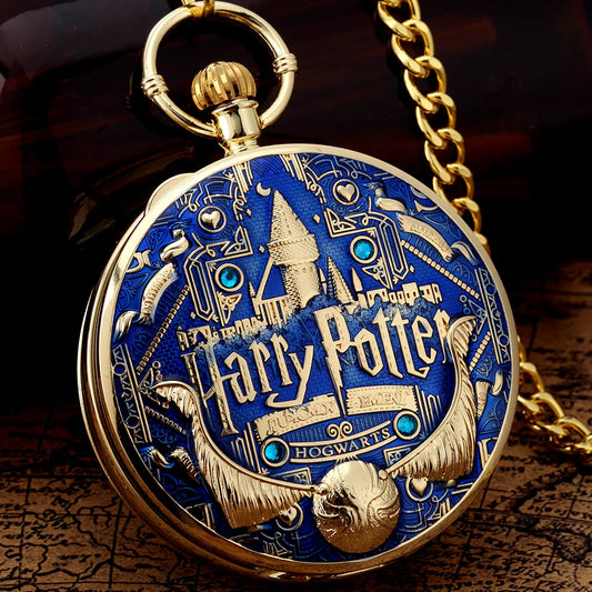 Zakhorloge Harry Potter Met Muziek Melodie Retro Quartz Ketting