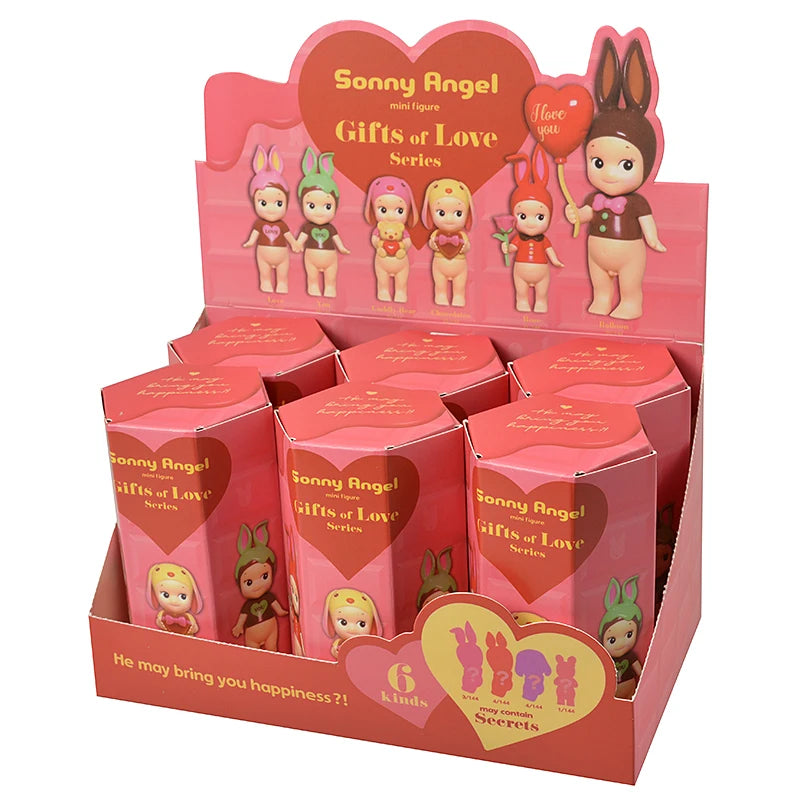Bandai Nieuwe Engel Fruit Dierenserie Blind Box Animefiguur – Schattige Hippie Pop Voor Kinderen