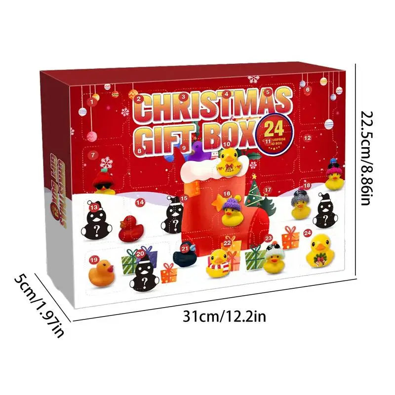 Adventskalender 24 Dagen Badeendjes Voor Feestelijke Verrassingen