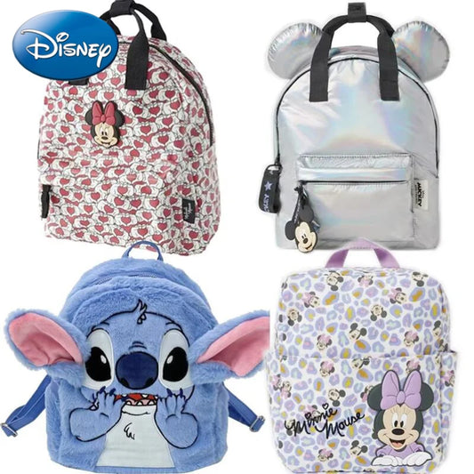 Disney Mickey Mouse Lilo En Stitch Rugzak – Grote Capaciteit Voor Jongens En Meisjes