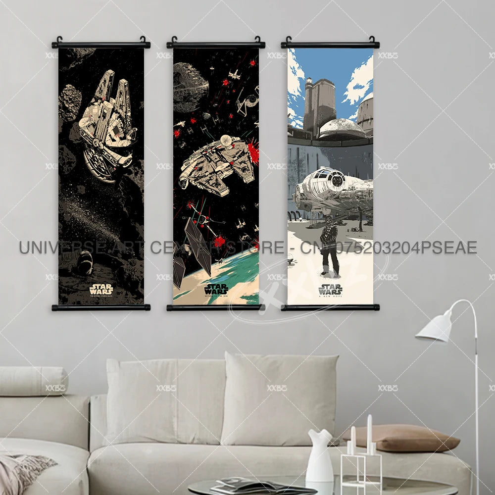 Star Wars Poster Wanddecoratie Anakin Skywalker en Yoda