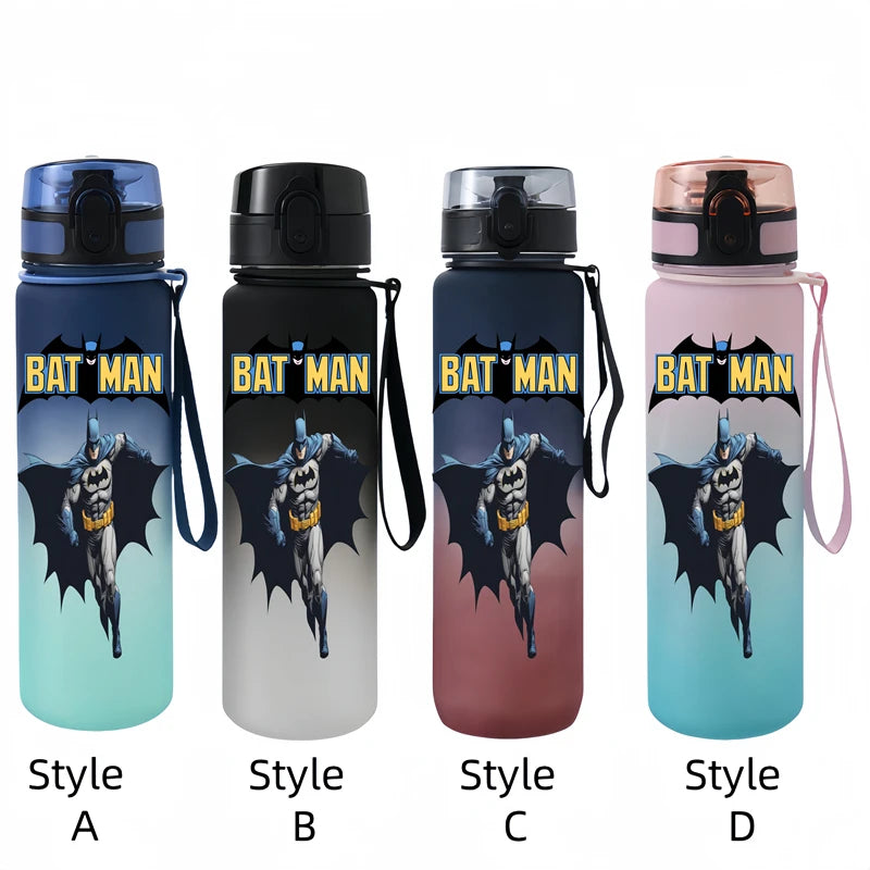 650ML Batman Water Cup Voor Kinderen Met Antidrip Functie