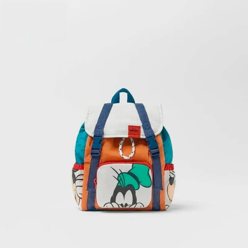 Miniso Mickey Mouse Lilo En Stitch Rugzak – Schattig Ontwerp Met Grote Capaciteit