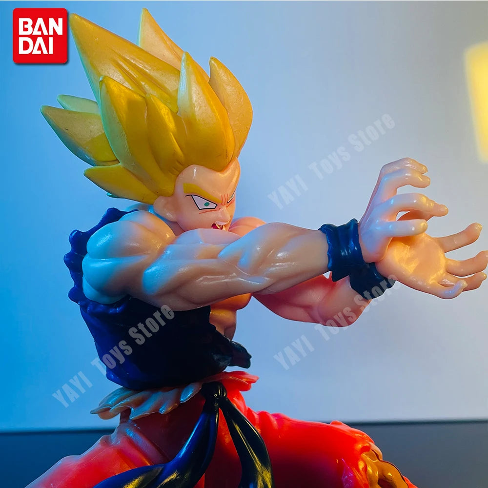 Dragon Ball Z Son Goku Anime Figurine – Gedetailleerde Strijdbeschadiging Statue