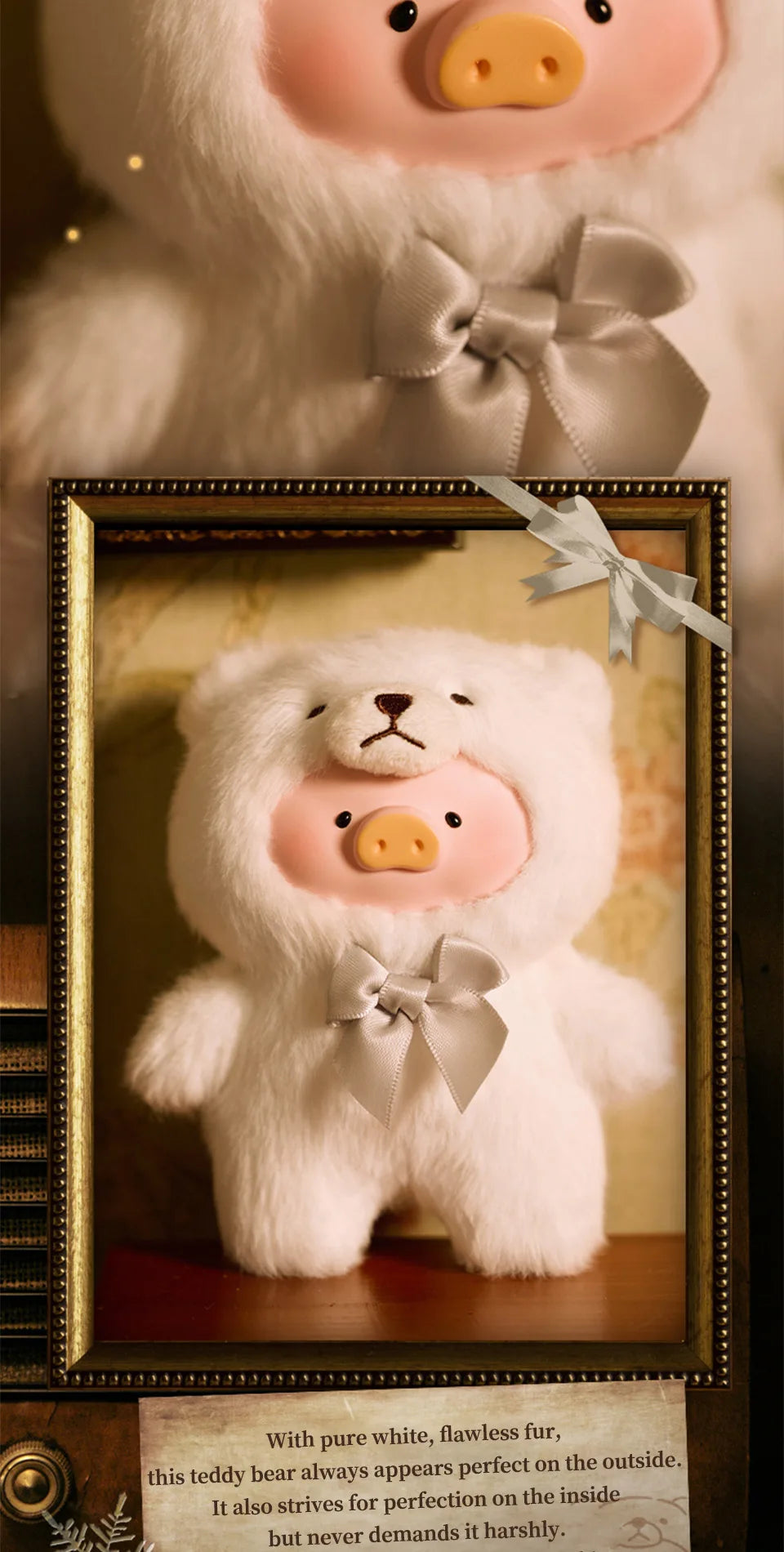 Officiële 52TOYS Blind Box Teddy Lulu – Unieke Verzamelbare Pluche Sleutelhanger