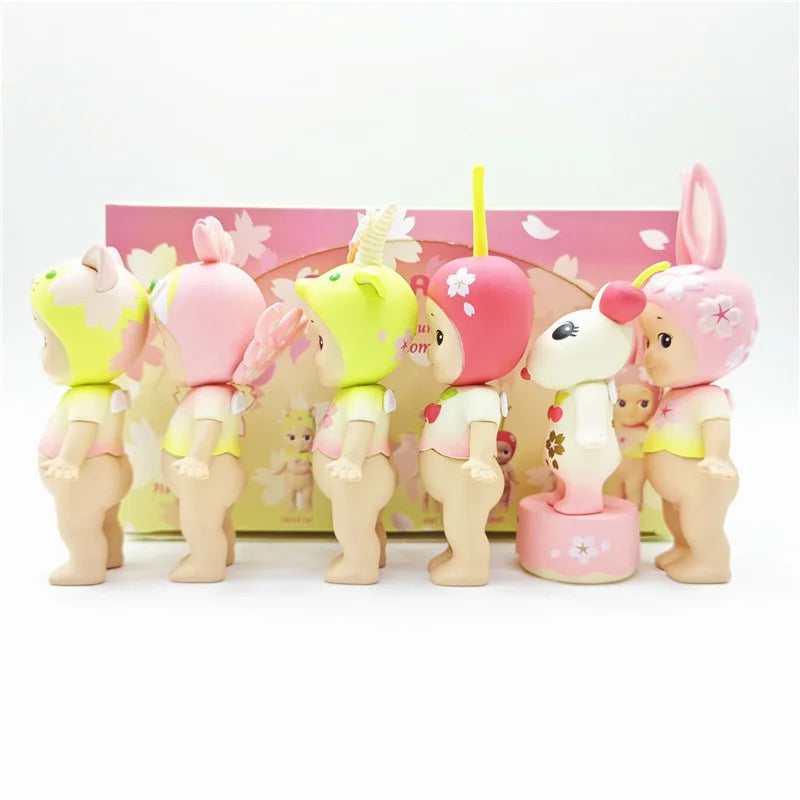 MINISO Sonny Angle Kersenbloesem Serie Mini Figuren – Beperkte Editie Verzameldoll voor Kinderen