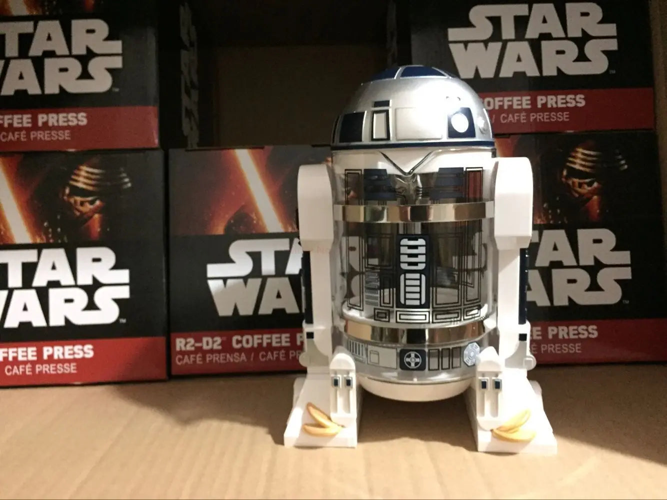 Moka Koffiezetapparaat 960ml R2-D2 Thermisch Roestvrij Staal