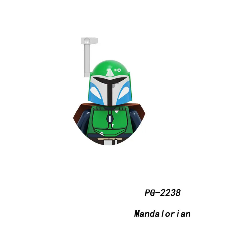 Star Wars Blokken Set met Boba Fett en Ahsoka Bouwplezier