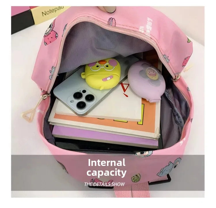 Labubu Crossbody Rugzak Voor Kinderen – Grote Capaciteit