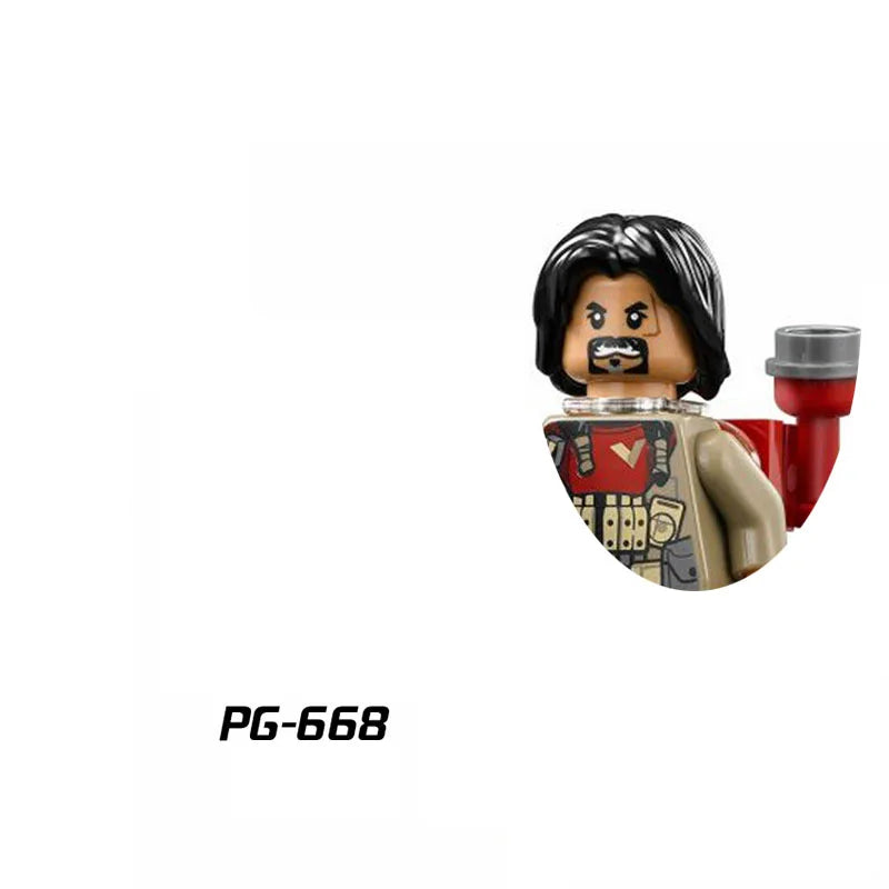 Star Wars Blokken Set met Boba Fett en Ahsoka Bouwplezier