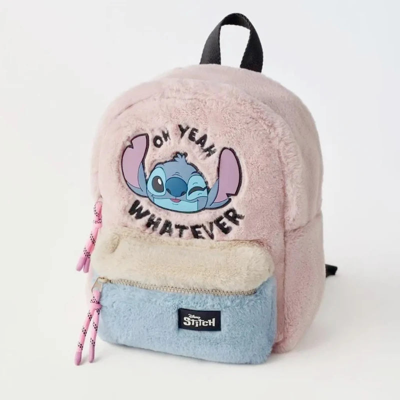 Miniso Mickey Mouse Lilo En Stitch Rugzak – Schattig Ontwerp Met Grote Capaciteit