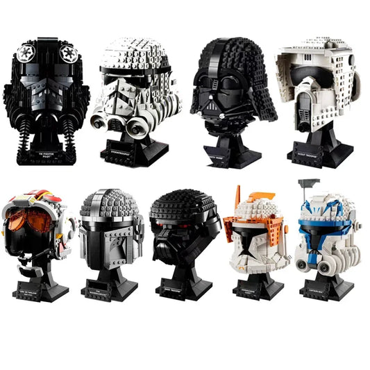 Bouwset TIE Fighter Pilot Helm Voor Star Wars Fans