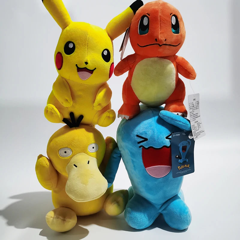 Originele Pokémon Knuffel o.a. Pikachu, Gengar Snorlax 18 tot 30cm