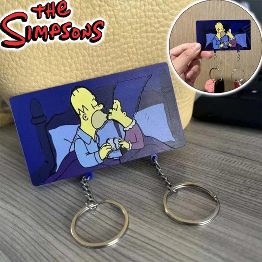 Simpsons Bart Sleutelhanger Wandhouder voor Anime Liefhebbers