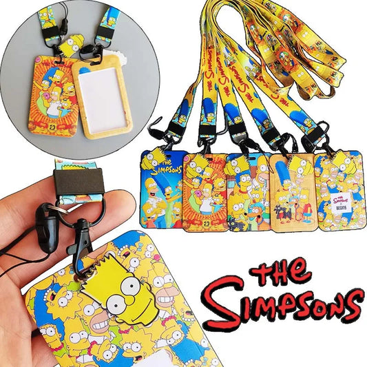Simpsons Bart Kaarthouder voor Studenten en Reisbadge